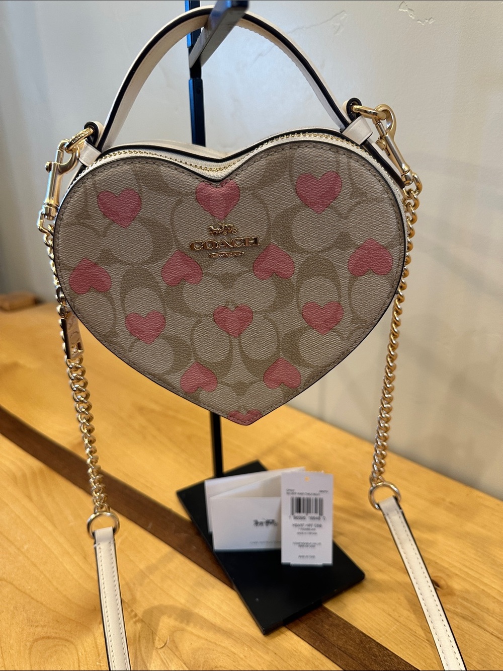 Coach Heart Bag